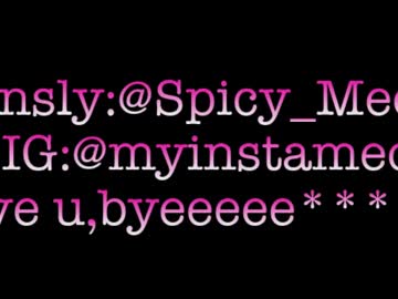 Cam for spicy_meow
