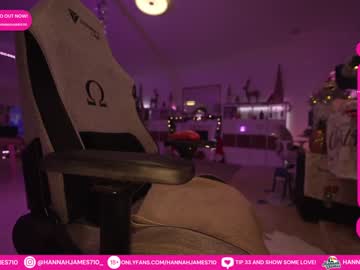 webcam girl hannahjames710 capture image #4751844