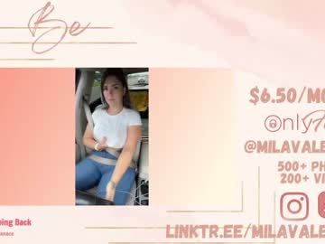 webcam girl milavalentinax capture image #3947915