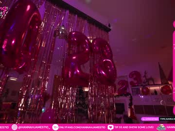 webcam girl hannahjames710 capture image #4770647