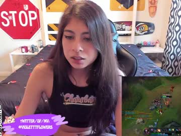 webcam girl violetttflowers capture image #4854159