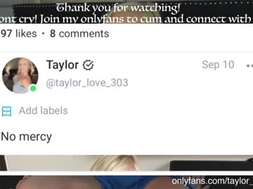 webcam girl taylor_love_303 capture image #2788519